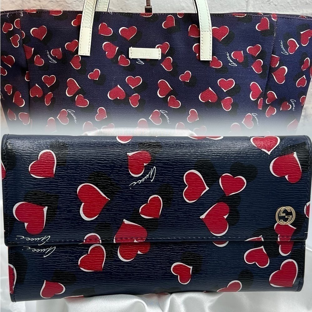 ULTIMATE GUCCI HEARTBEAT COLLECTION Tote + Long Wallet